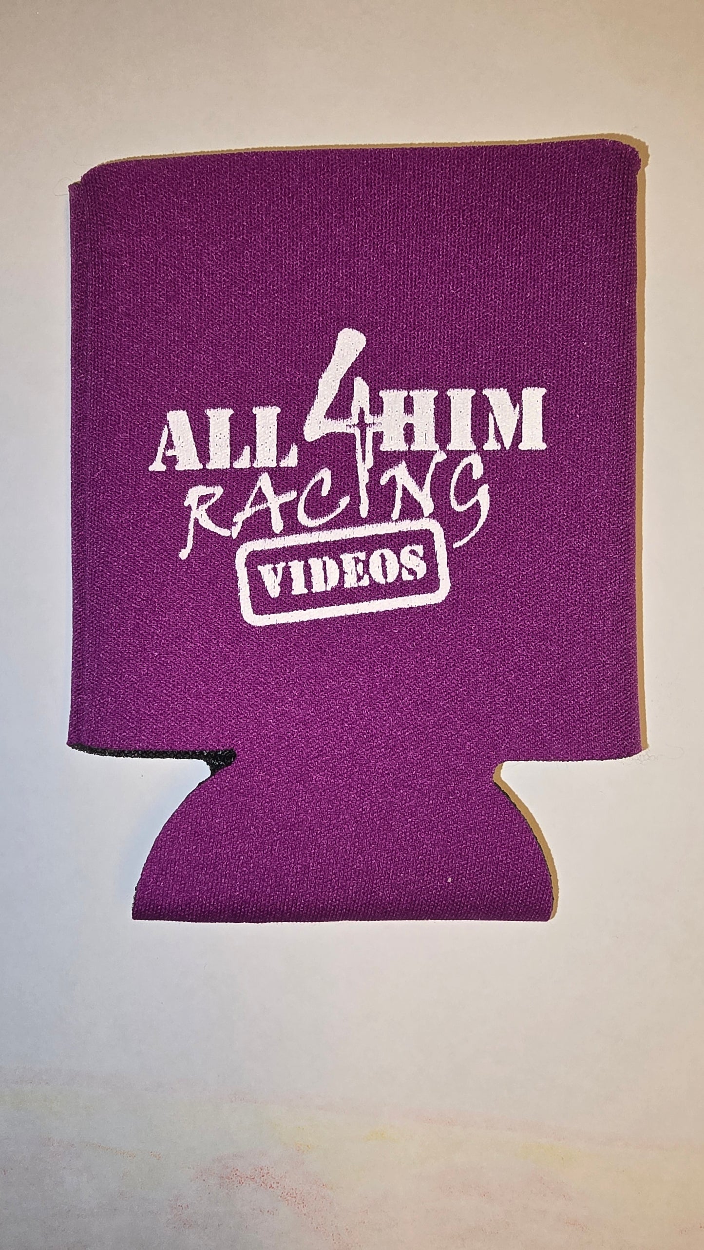 All 4 Him Racing Videos Can Koozie