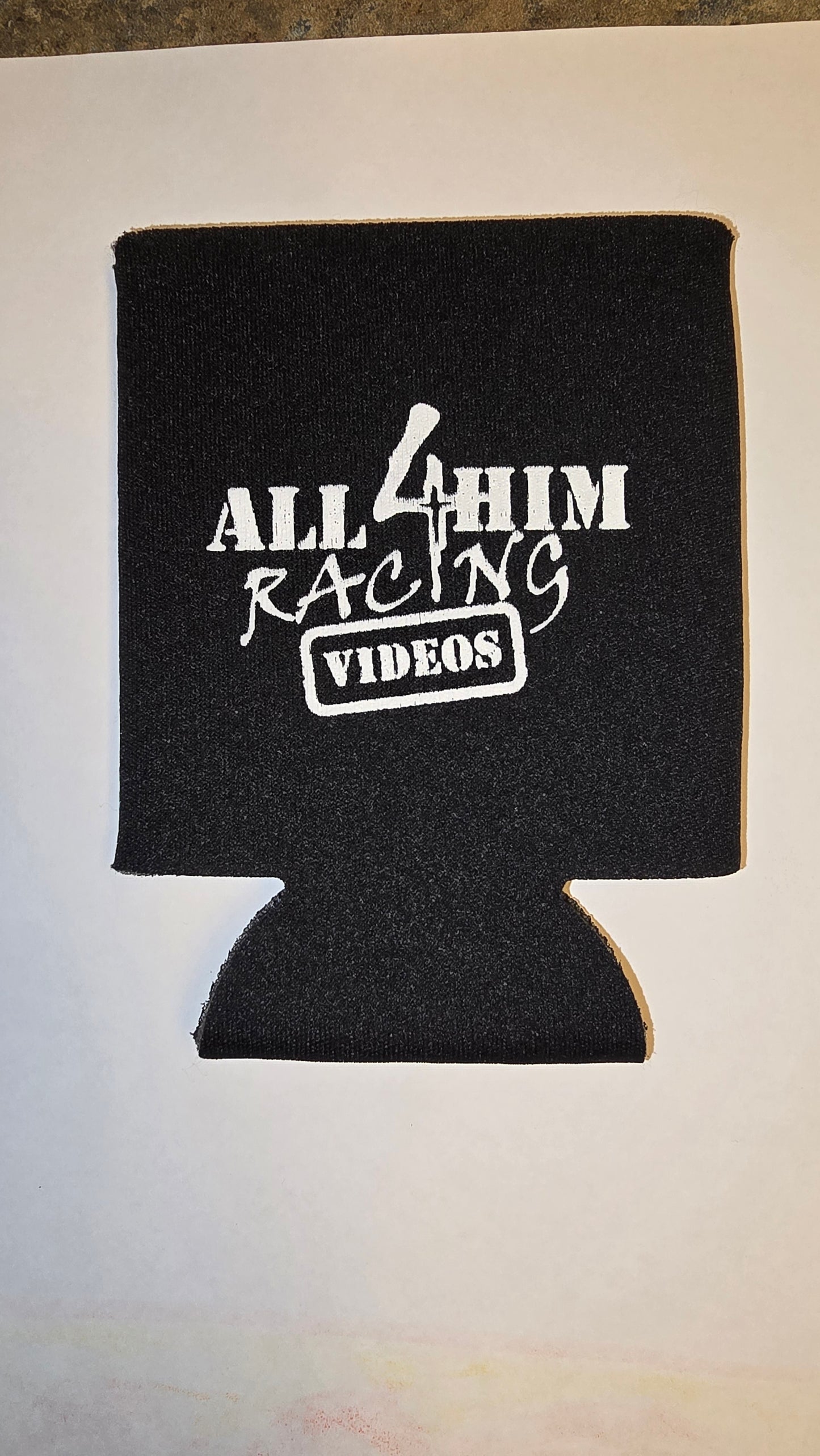 All 4 Him Racing Videos Can Koozie