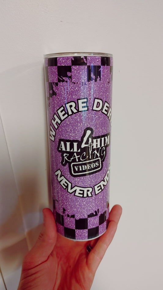 All4Him Tumbler - Purple